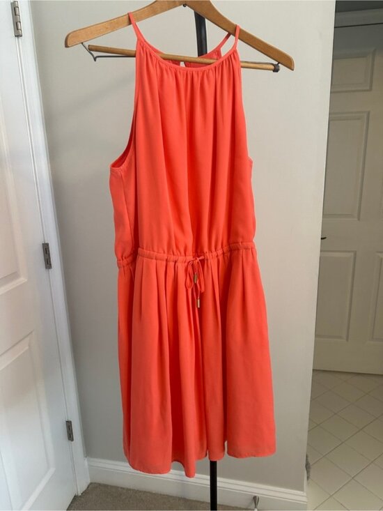 Dresses & Skirts - Coral Halter Dress